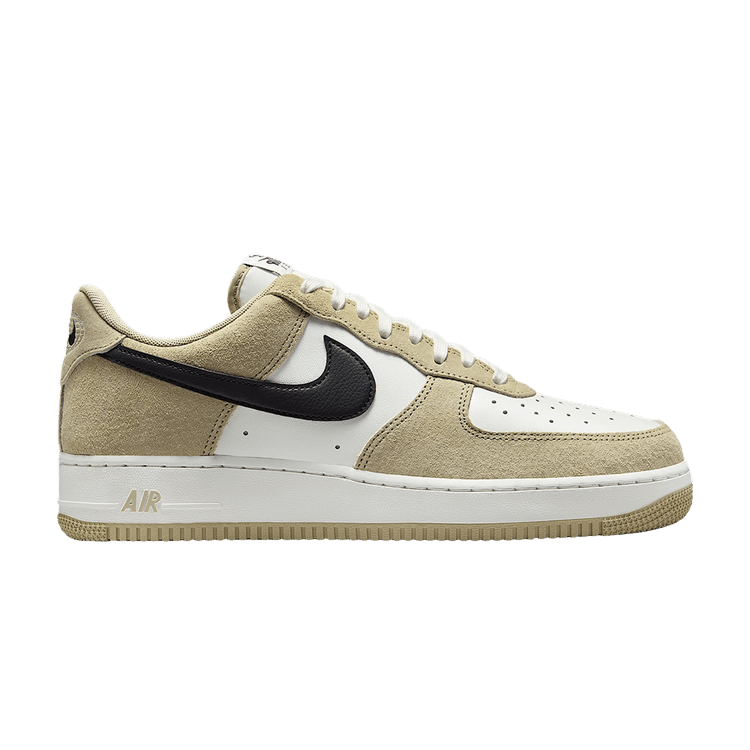 Nike Air Force 1 '07 LV8 'Summit White Desert Khaki Black' — Summit White/Desert Khaki/Black