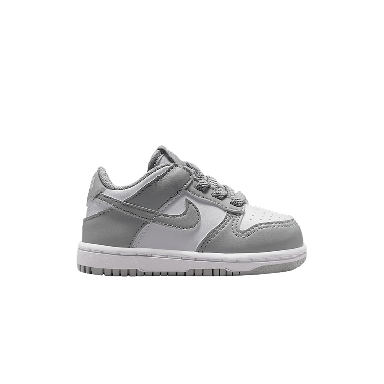 Nike Dunk Low TD 'White Light Smoke Grey' — White/White/Light Smoke Grey