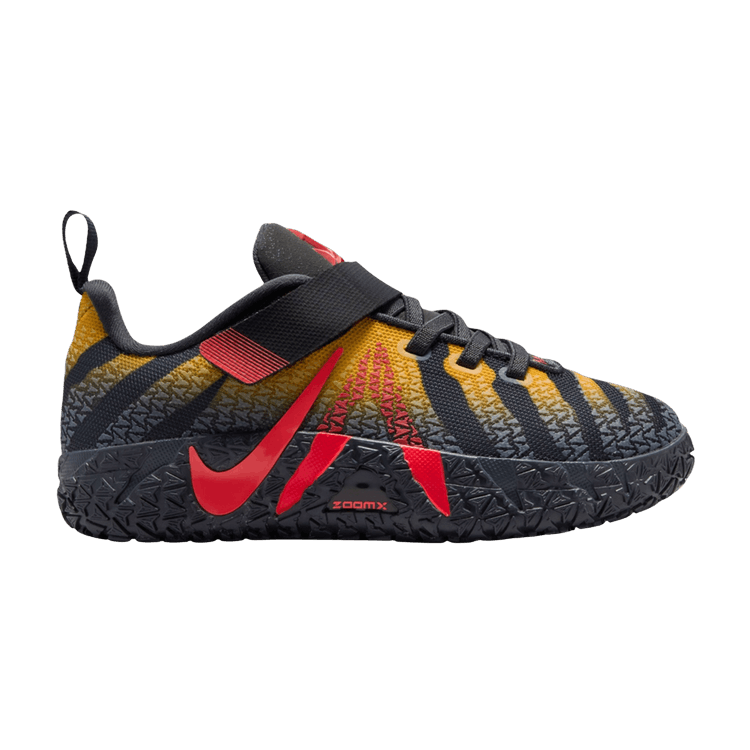 Jurassic Park x Nike Ja 3 PS 'Anthracite Crimson' — Anthracite/Bright Crimson/Yellow Ochre
