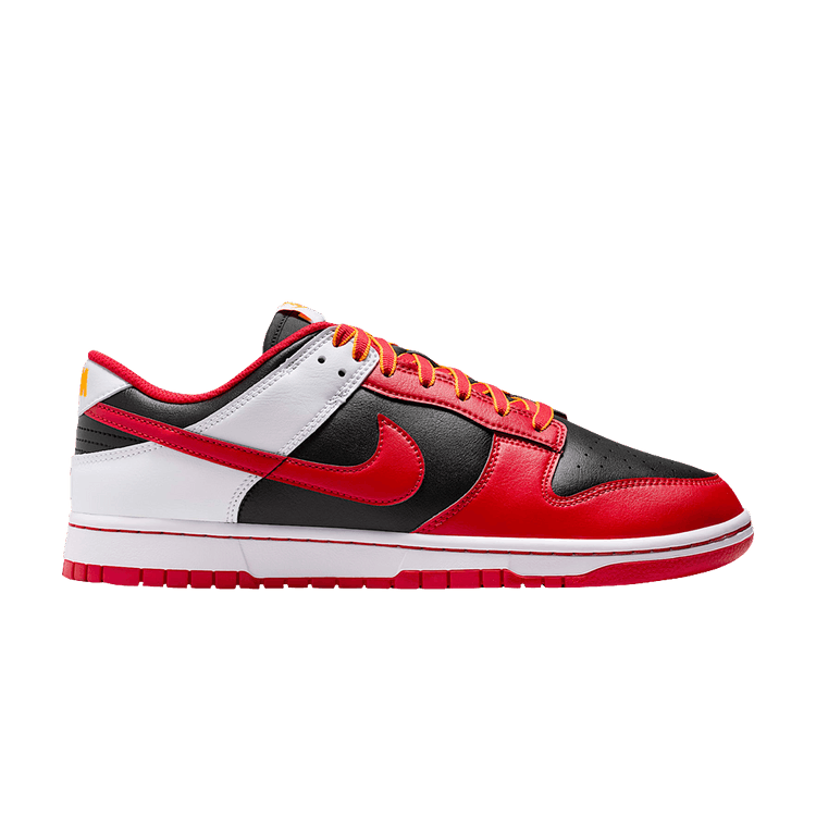 Nike Dunk Low Retro 'Black White University Gold' — Black/White/University Gold/University Red