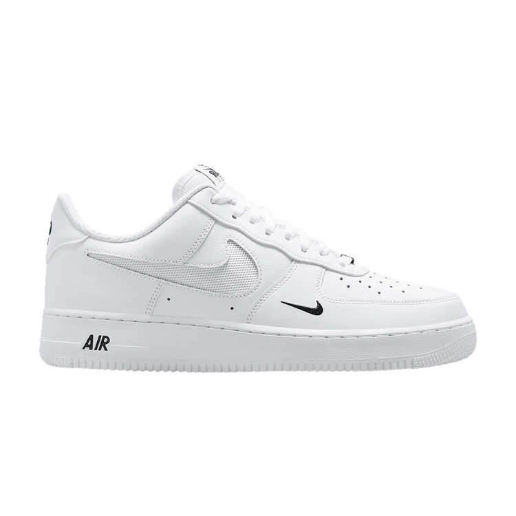 Nike Air Force 1 '07 LV8 'White Black' — White/Black/Reflect Silver