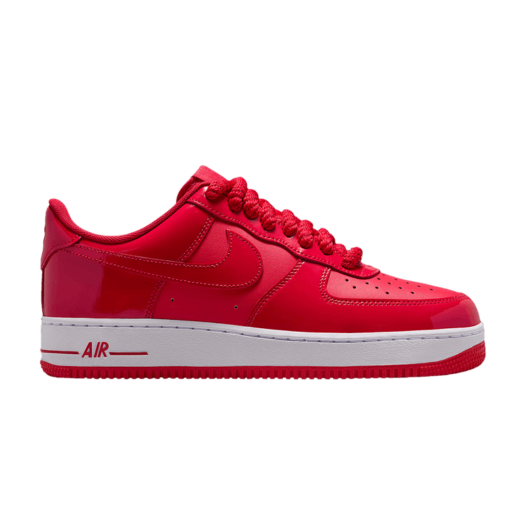 Nike Air Force 1 '07 LV8 'University Red White Metallic Silver' — University Red/White/Metallic Silver/Light Crimson