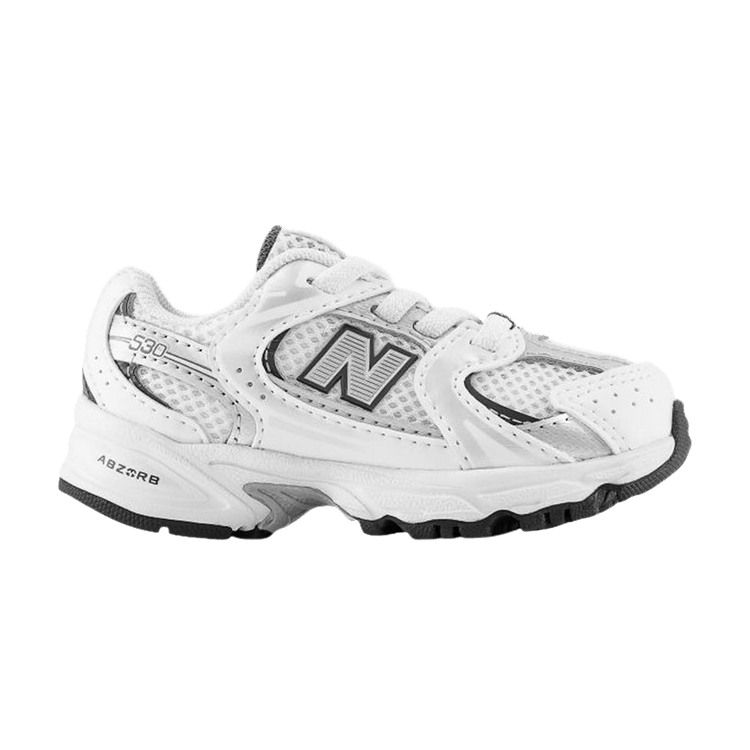 New Balance 530 Wide 'White Grey' — White/Grey