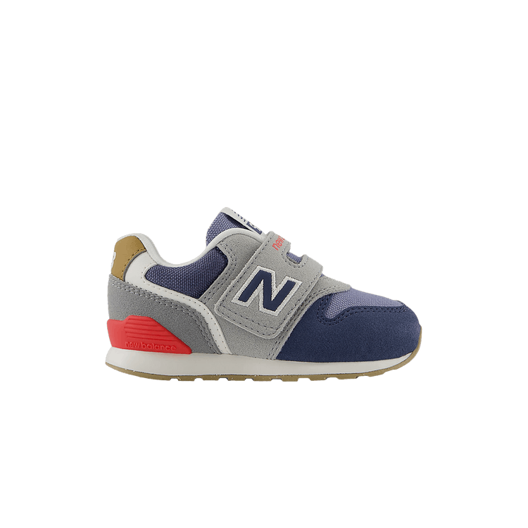 New Balance 996 Hook & Loop Toddler Wide 'Vintage Indigo Burst Red' — Retro Indigo/Burst Red