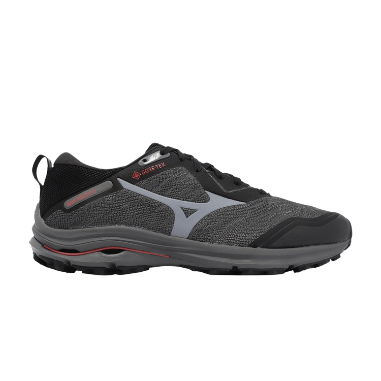 Mizuno Wave Rider GORE-TEX 2E Wide 'Iron Gate Bittersweet' — Iron Gate/Oyster Mushroom/Bittersweet