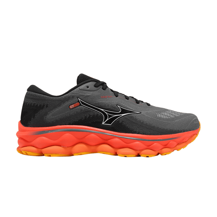 Mizuno Wave Sky 7 Super Wide 'Turbulence Hot Coral' — Turbulence/Nickel/Hot Coral