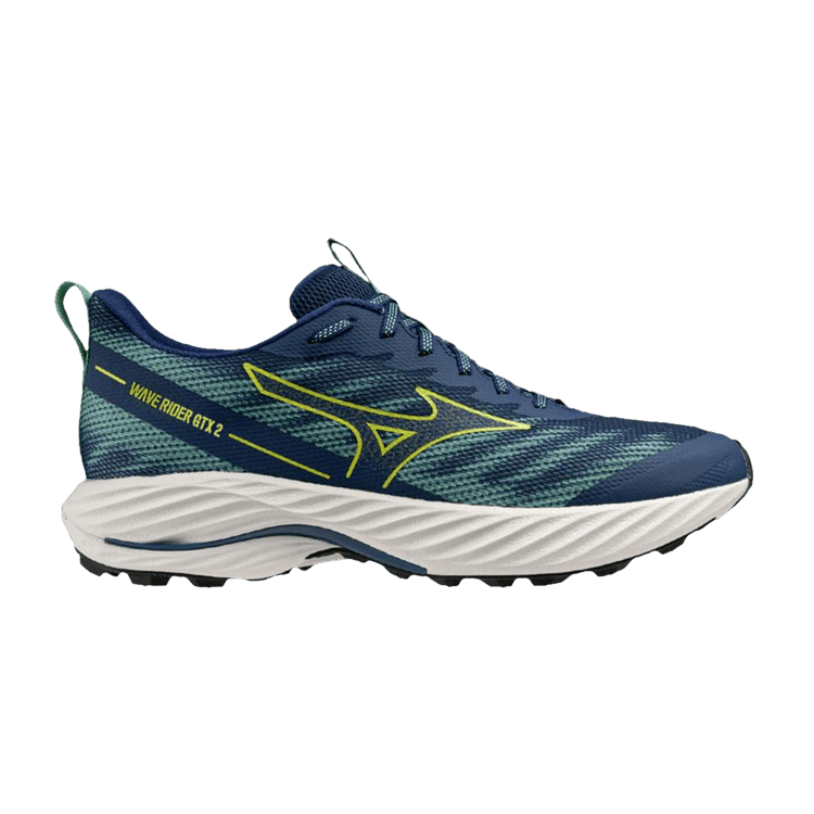 Mizuno Wave Rider GORE-TEX 2 'Estate Blue Quince' — Estate Blue/Quince/Dusty Jade Green