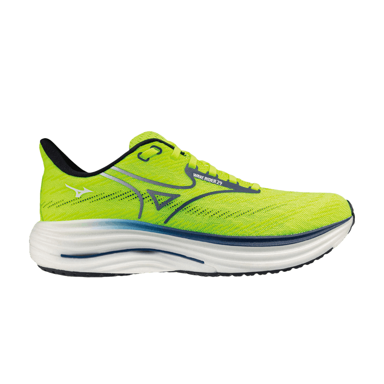 Mizuno Wave Rider 29 'Yellow Black' — Yellow/Black