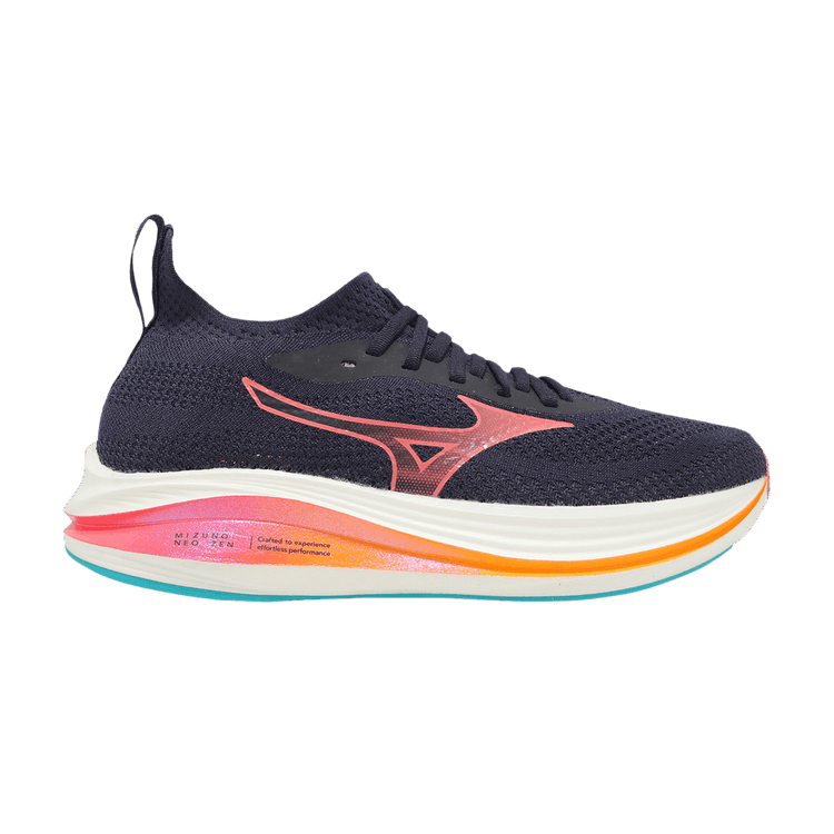 Mizuno Neo Zen 'Baritone Blue Calypso Coral' — Baritone Blue/Calypso Coral/Citrus