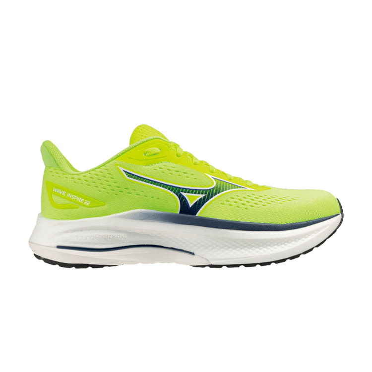 Mizuno Wave Inspire 22 'Yellow Navy' — Yellow/Navy