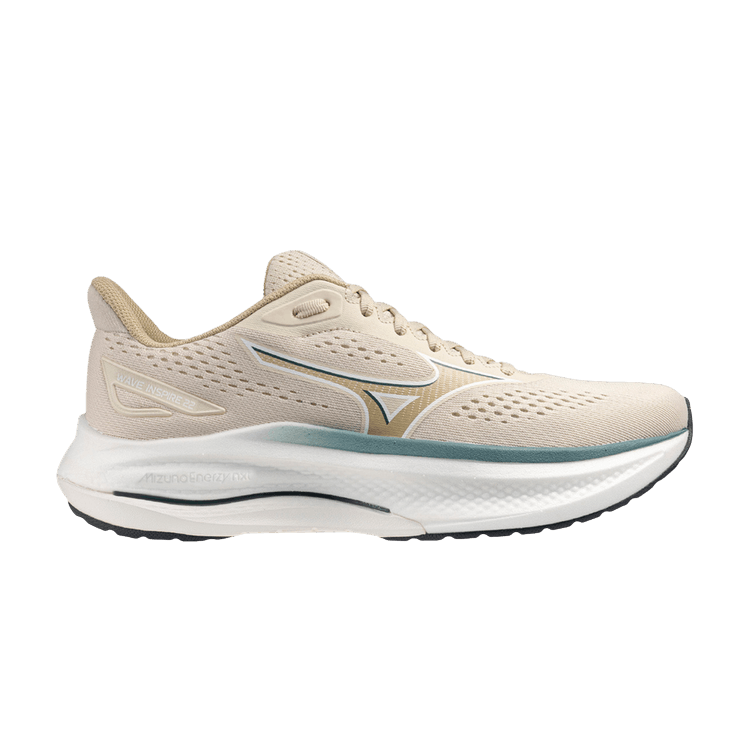 Mizuno Wave Inspire 22 Super Wide 'Beige White' — Beige/White