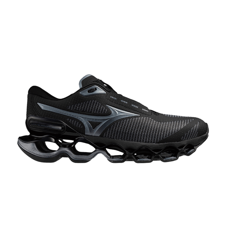 Mizuno Wave Prophecy 15 'Black Grey' — Black/Grey