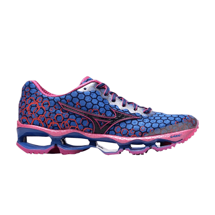 Mizuno Wmns Wave Prophecy 3 'Blue Purple Pink' — Blue/Purple/Pink