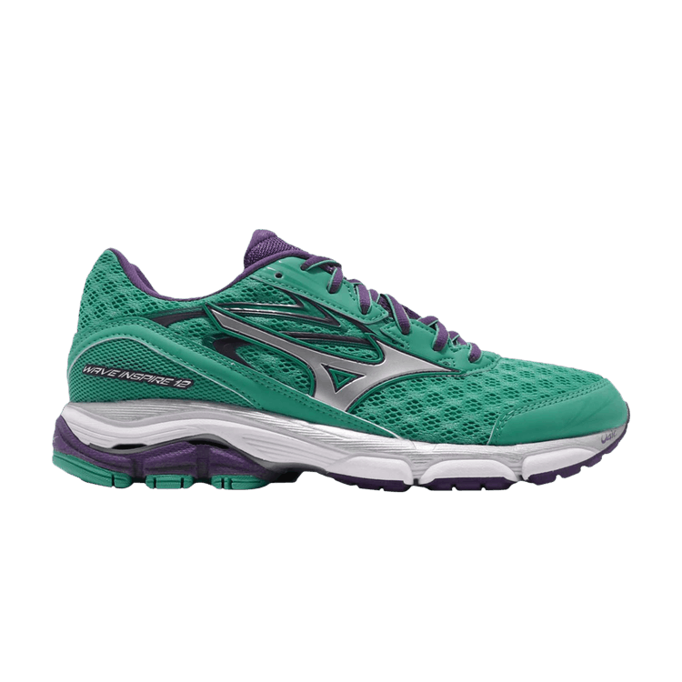 Mizuno Wmns Wave Inspire 12 'Green Purple' — Green/Purple