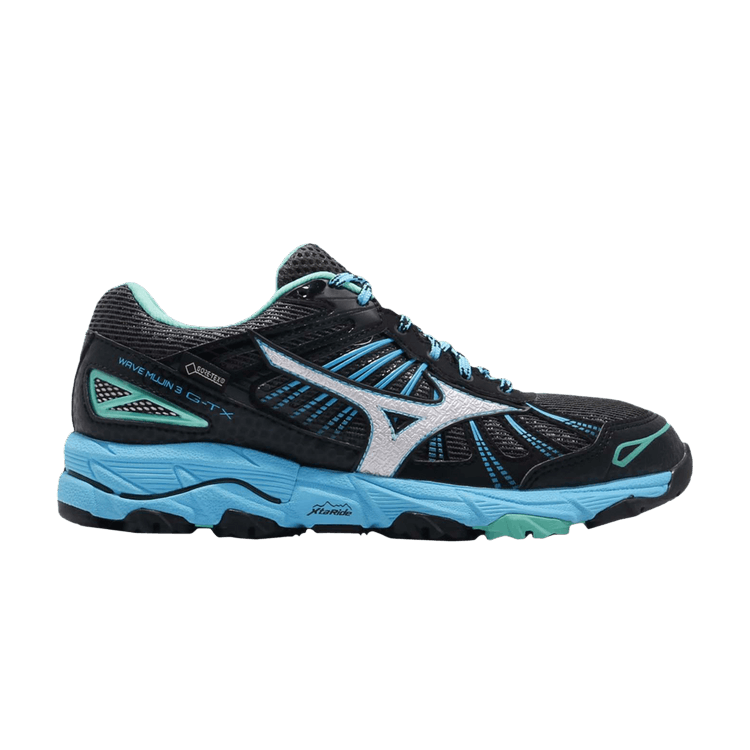Mizuno Wmns Wave Mujin 3 G-TX 'Black Blue' — Black/Blue