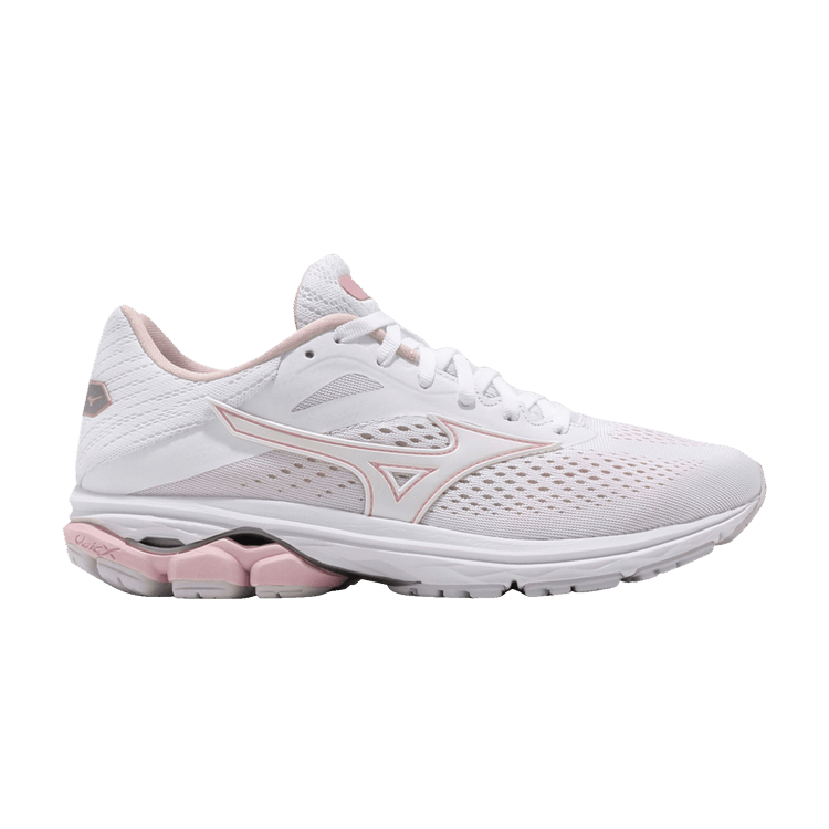 Mizuno Wmns Wave Rider 23 Wide 'Pink' — White/Pink