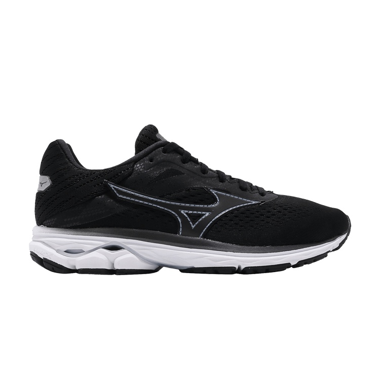 Mizuno Wmns Wave Rider 23 Wide 'Black Blue' — Black/Blue