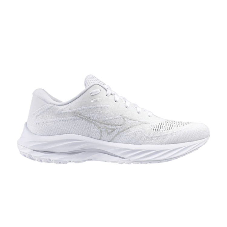 Mizuno Wmns Wave Rider 27 SSW 'White Ultimate Grey' — White/Ultimate Grey/Nimbus Cloud