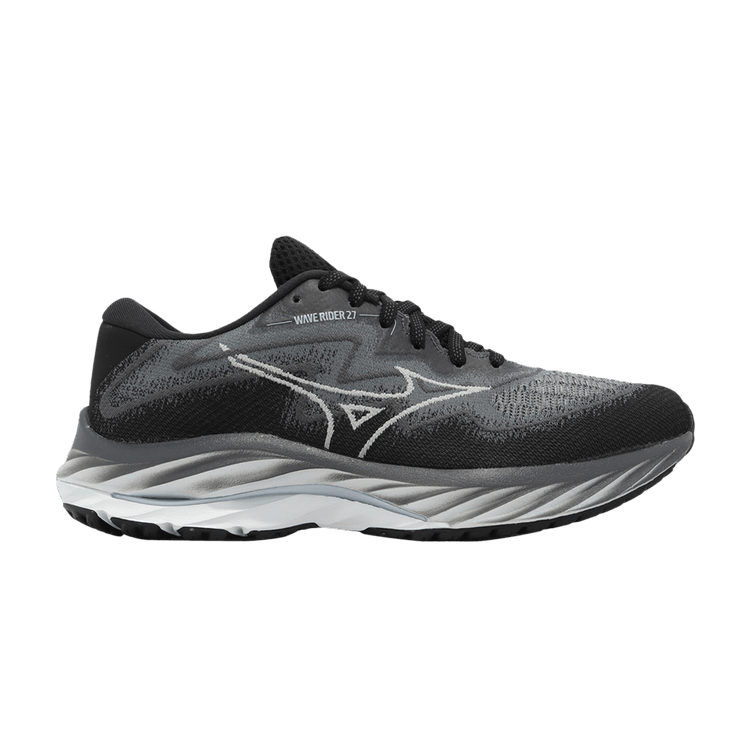 Mizuno Wmns Wave Rider 27 SSW 'Black Stormy Weather' — Black/Stormy Weather