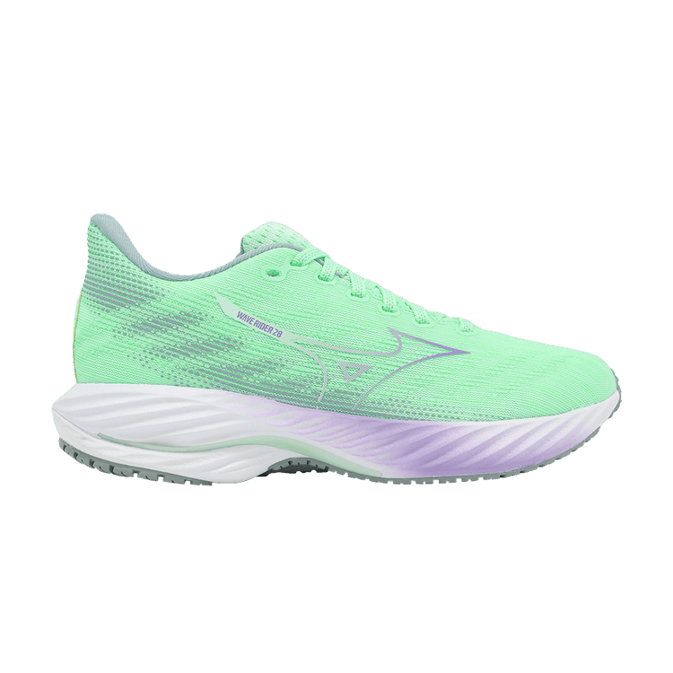 Mizuno Wmns Wave Rider 28 'Bay Paisley Purple' — Bay/Paisley Purple/Citadel