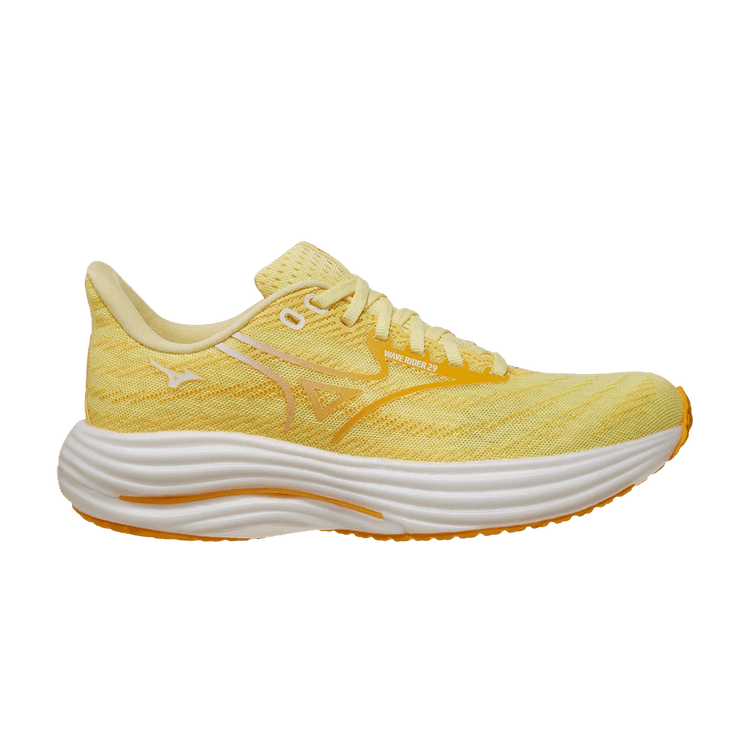 Mizuno Wmns Wave Rider 29 'Yellow White' — Yellow/White