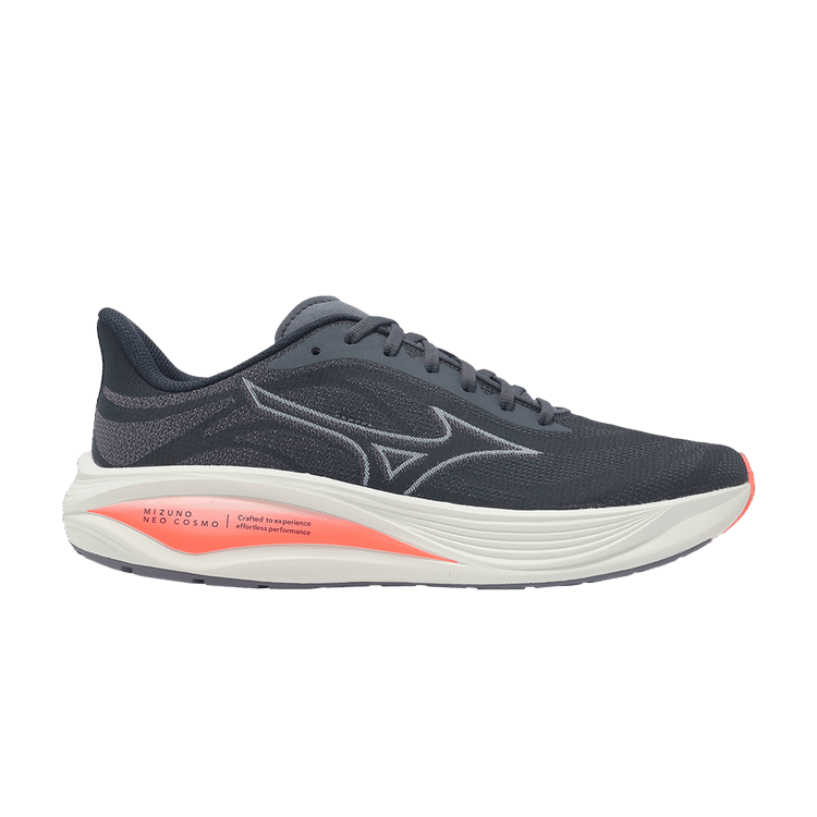 Mizuno Wmns Neo Cosmo 'Odyssey Grey Striking Coral' — Odyssey Grey/Iceland Blue/Striking Coral