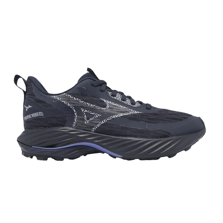 Mizuno Wmns Wave Rider GORE-TEX 3 Super Wide 'Navy Black' — Navy/Black
