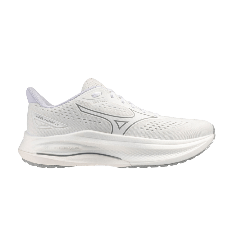 Mizuno Wmns Wave Inspire 22 'White Gray' — White/Gray