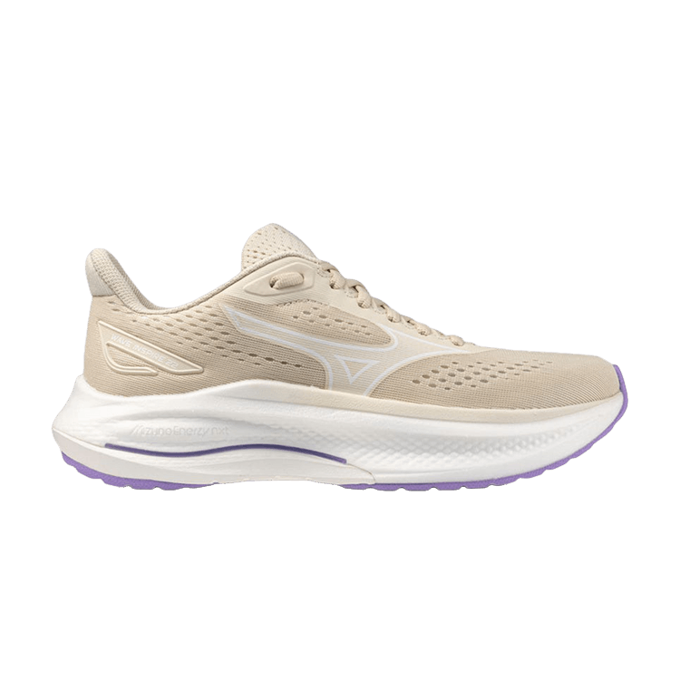 Mizuno Wmns Wave Inspire 22 'Beige Purple' — Beige/Purple