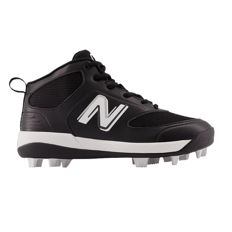 New Balance 3000v6 Big Kid Wide Rubber Molded 'Black White' — Black/White