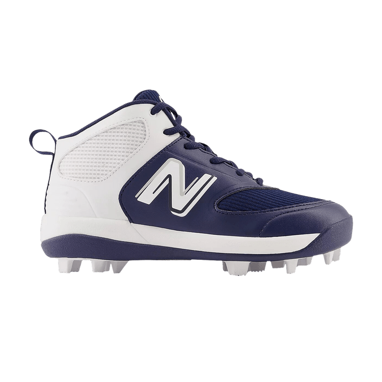 New Balance 3000v6 Big Kid Wide Rubber Molded 'Navy White' — Navy/White