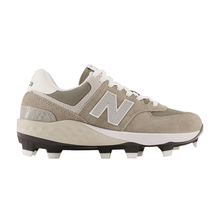 New Balance Fresh Foam 574 Molded Big Kid 'Shark Skin' — Cement/Shark Skin/White