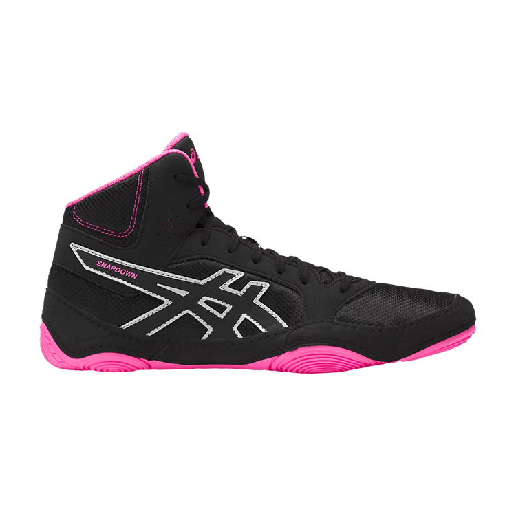 Asics Wmns Snapdown 2 'Black Hot Pink' — Black/Hot Pink/Silver