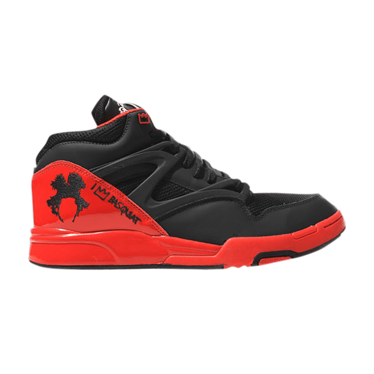 Jean-Michel Basquiat x Reebok Pump Omni Lite 'Black Red' — Black/Red
