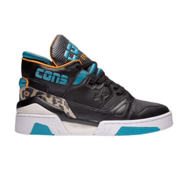 Just Don x Converse ERX-260 Mid 'Animal - Black Teal' — Black/Rapid Teal/Orange Rind