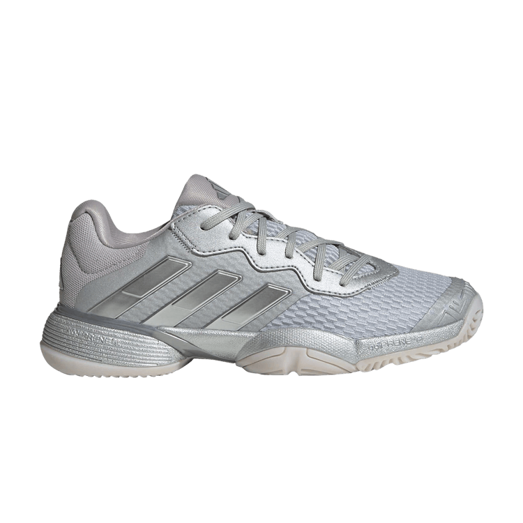 adidas Barricade J 'Silver Metallic Dash Grey' — Silver Metallic/Silver Metallic/Dash Grey