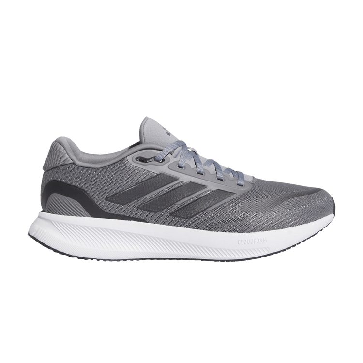 Adidas Runfalcon 5 Wide 'Grey Carbon' — Grey Three/Carbon/Cloud White