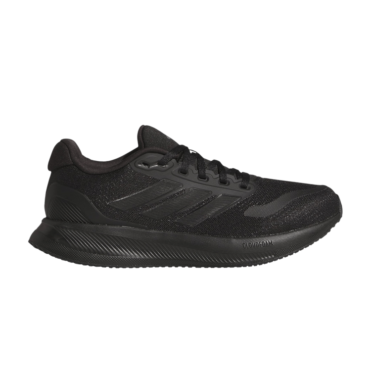 Adidas Wmns Runfalcon 5 Wide 'Black' — Core Black/Core Black/Cloud White