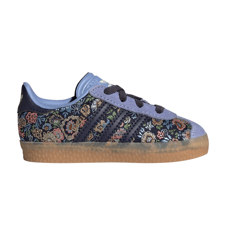 Liberty London x adidas Gazelle Comfort Closure EL I 'Floral Embroidery' — Supplier Colour/Supplier Colour/Gum