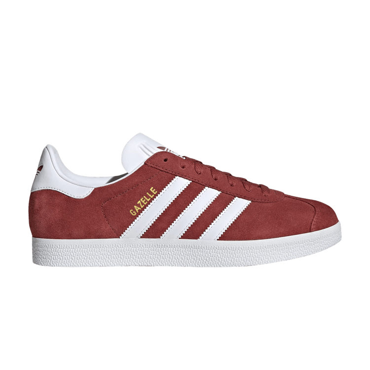 adidas Gazelle 'Preloved Ruby' — Preloved Ruby/Cloud White/Gold Metallic
