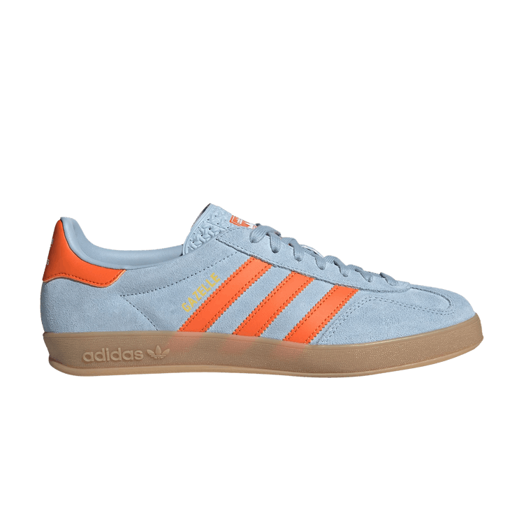 adidas Gazelle Indoor 'Wonder Blue Orange' — Wonder Blue/Orange/Cloud White