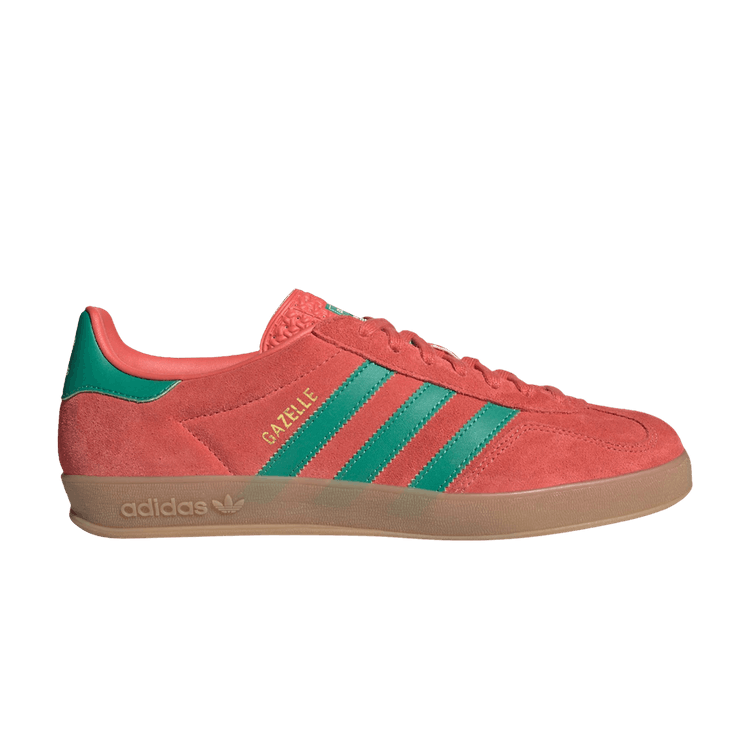 adidas Gazelle Indoor 'Preloved Scarlet Court Green' — Preloved Scarlet/Court Green/Cloud White