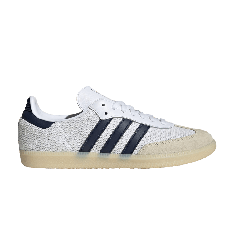 adidas Samba OG 'White Night Indigo Cream' — Cloud White/Night Indigo/Cream White