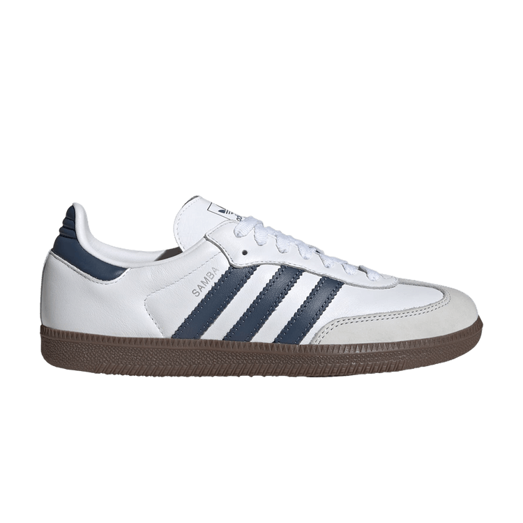 adidas Wmns Samba OG 'White Preloved Ink' — Cloud White/Preloved Ink/Dash Grey