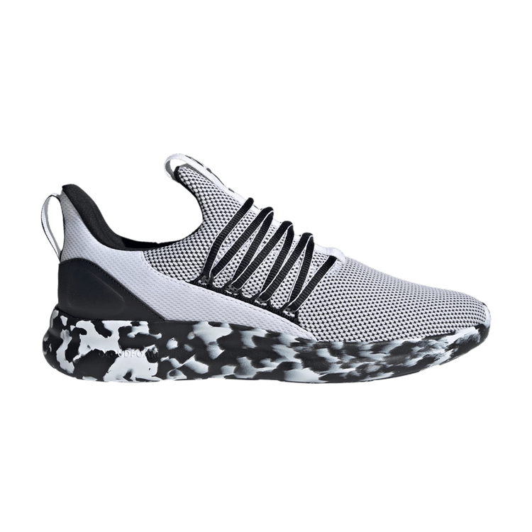 Adidas Lite Racer Adapt 7.0 Wide 'White Black' — Cloud White/Core Black/Core Black