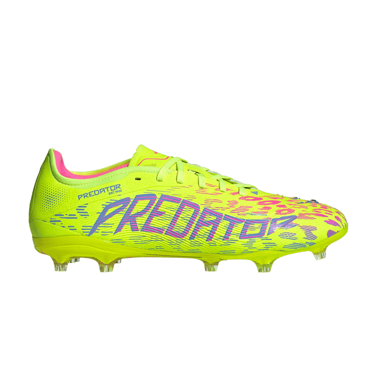 adidas Predator 24 Pro FG 'Mystic Victory Pack' — Lucid Lemon/Blue Fusion/Lucid Pink