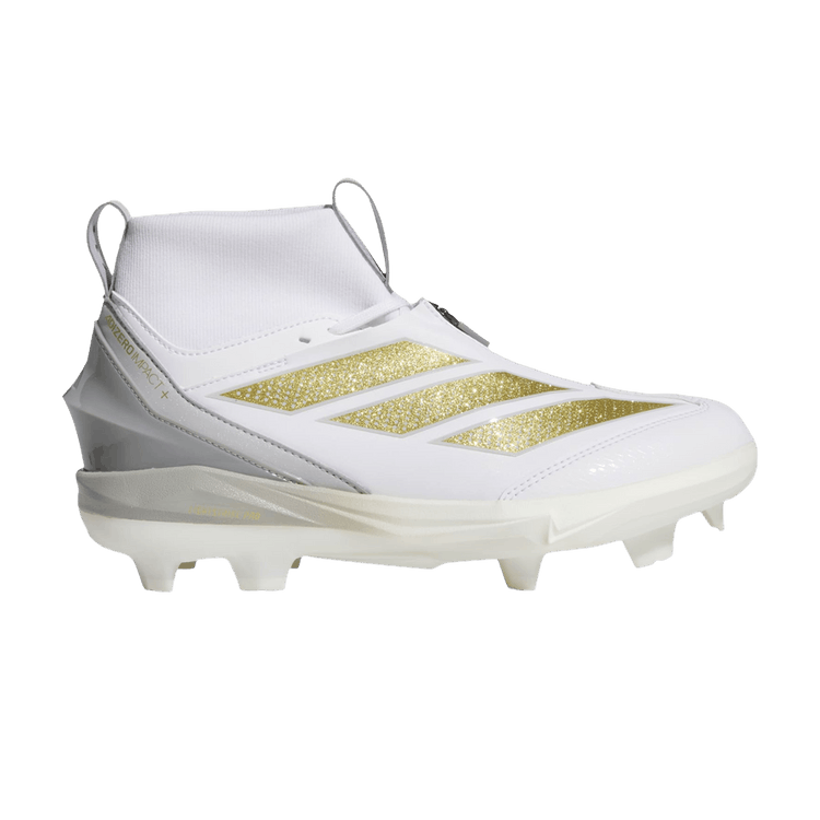 adidas Adizero Impact+ TPU 'White Gold' — Cloud White/Gold Metallic/Gold Metallic