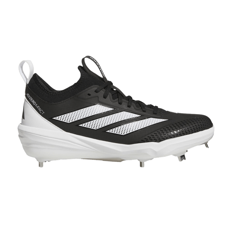 Adidas Adizero Impact 2.0 'Core Black Cloud White' — Core Black/Cloud White/Silver Metallic