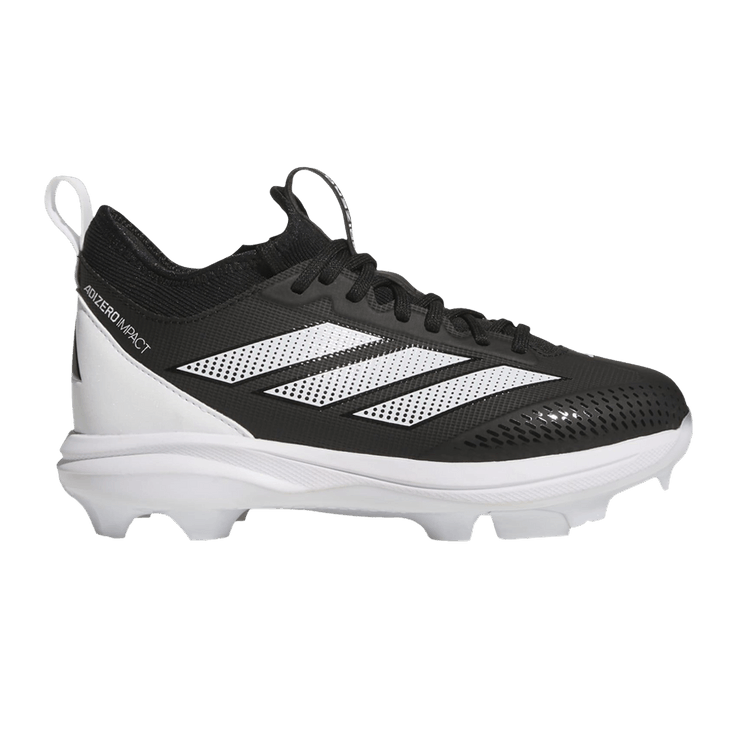 Adidas Adizero Impact 2.0 J 'Core Black Cloud White' — Core Black/Cloud White/Cloud White
