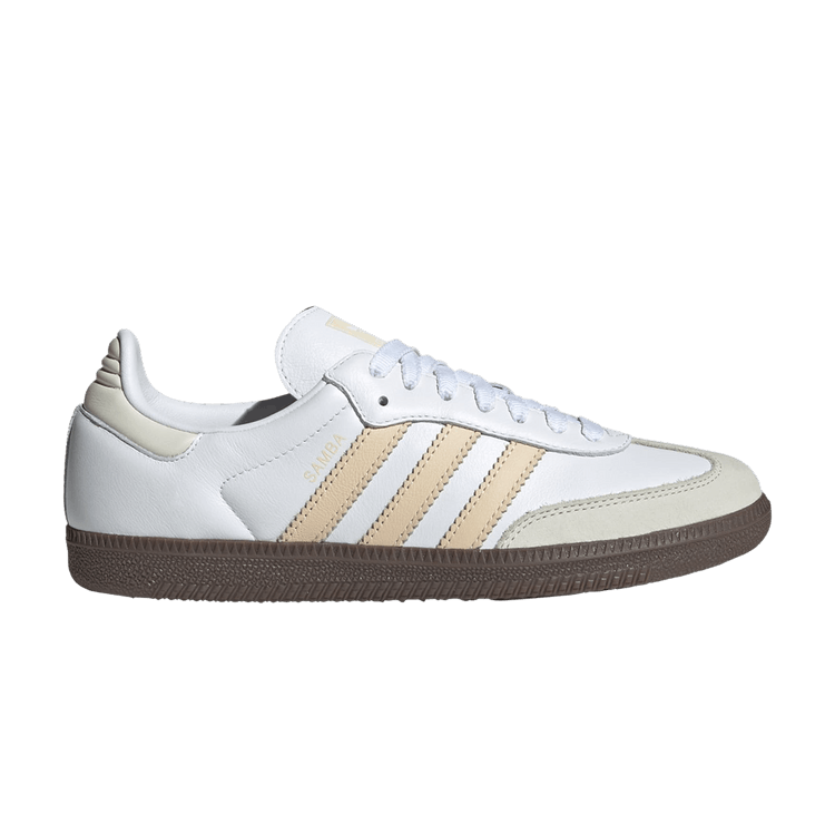 adidas Wmns Samba OG 'White Sand Strata' — Cloud White/Sand Strata/Off White